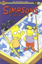 Simpsons Comics #13 (Newsstand) FN; Bongo | Jimbo Jones' Wedgie Comics - w/Bag+B picture