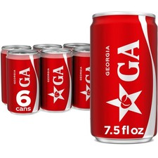 Refreshing Classic Cola in 7.5 fl oz Mini Cans - 6 Pack for Quick Enjoyment picture