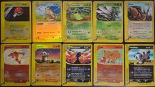 Pokemon AQUAPOLIS - 10 Holo Cards Bundle - ENG - Mixed Condition picture