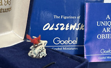 Olszewski Goebel Miniature Winter Cardinal Wildlife Series Figurine New in Box picture