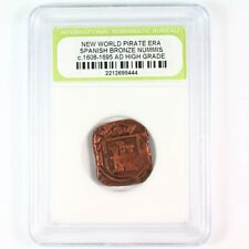 Super Sale - Spanish Pirate-Era Slabbed Cob Coins -  picture
