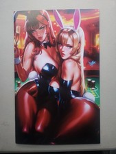 Artist Alley #1 Mary Jane MJ & Gwen Bunny Girls Nice Variant by Dhaxina picture