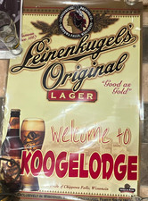 $10 each Poster Leinenkugel's Beer Ad bar Lot Original Oktoberfest Amber Light picture
