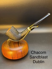 Vintage NOS Unsmoked Chacom Sandblast Dublin 33 Pipe picture