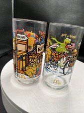 Two Vintage 1981 McDonald’s The Great Muppet Caper Drinking Glasses picture
