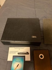 Vintage A. T. Cross Executive Desk Set Brazilian Green Onyx Desk Set picture