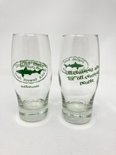 Dogfish Head Green Label Pint Glass- Set of 2 picture