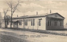 H76/ Camp Taylor Kentucky Postcard c1919 American Library Association 181 picture