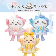 Chiikawa Usagi Hachiware Super Magical Power Up Keychain Mascot Plush Gift picture