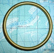 NUNG BRASS BRACELET - Hill Tribe - xxx - Vietnam War - US Special Forces - Q.41 picture