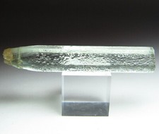 SPECTACULAR GLASSY ETCHED GEM AQUAMARINE BERYL CRYSTAL SONGEA TANZANIA picture