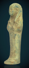 Authentic Ancient Egyptian Antiquities Egyptian Ushabti Rare Statue Artifact BC picture