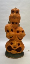 Vintage 1995 Trendmasters Casper Ghostly Trio Stacked Pumpkin Foam Blow Mold 18
