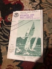 Vintage 1978 NOAA Nautical Chart Catalog - US Atlantic & Gulf Coasts picture