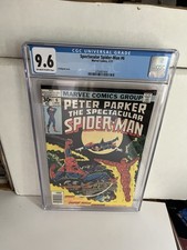 Peter Parker the Spectacular Spider-Man #6 Marvel 1977 CGC 9.6 OW/WP Morbius App picture