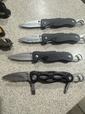 leatherman crater c33 Knife 4 Piece Lot picture