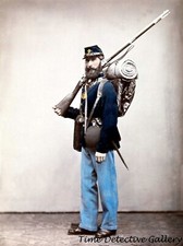A Union Soldier After the Civil War - 1866 -  Historic Photo Print picture