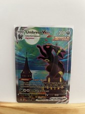 Pokémon TCG Umbreon VMAX Evolving Skies Alt Art Moonbreon NM 215/203 Ultra Rare picture