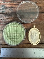2011 Mexico Pope John Paul II Guadalupe Casa de Moneda Medal Pendant with Case picture