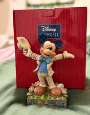 Jim Shore Disney Traditions Mickey Mouse “Hats Off to Spring” 4059742 w/ Box picture