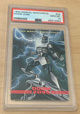 1993 Marvel Masterpieces #43 Doom 2099 💎 DOCTOR DOOM 💎 PSA 10 Gem Mint 💎 picture