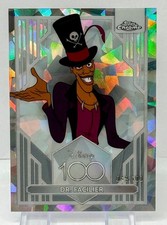 2023 Topps Chrome Disney 100 Dr. Facilier #70 100-Year Diamond Refractor 049/100 picture