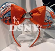 2024 Disney World Parks Magic Kingdom Tomorrowland Minnie Ears Headband New picture