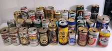 Vintage Collector Beer Can Lot 33 Total Some Rarer Cans Harley Davidson picture