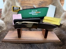 Benchmark Wildlife Forever Knife With Stag Handle Stainless Blade  Mint In Box picture