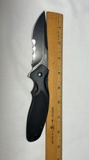 CRKT Ken Onion Shenanigan Assisted Pocket Knife Veff Serrations K800KKP - Good picture