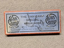 Vintage Antique The Van Camp Special Razor Hone Rare Shaving Sharpener  picture