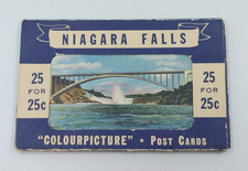 Vintage Niagara Falls Postcard Folder With 20 Post Cards Colourpicture picture