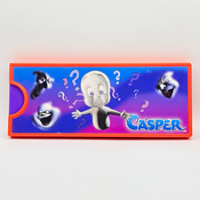 Vintage Casper The Friendly Ghost - Disappearing Casper Toy - Orange/Purple  picture