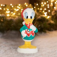 2026 Disney Donald Duck Green Sweater Lighted 22”Blow Mold exclusive NEW picture