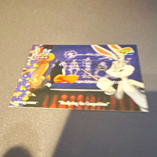 Upper Deck 1996 Space Jam Michael Jordan Bugs Bunny Daffy Duck #49 Jam Time picture