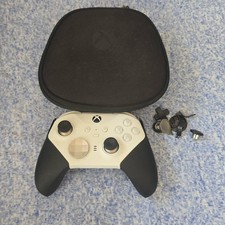 Xbox Elite Wireless Controller Series 2 Core White with Accessories UNTESTED picture