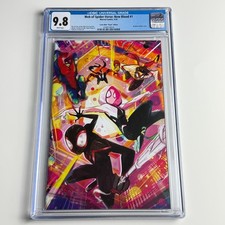 Web of Spider-Verse New Blood #1 CGC 9.8 Nicoletta Baldari Virgin Ltd 800 picture