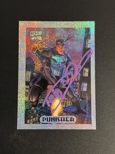 Dolph Lundgren 1994 Masterpieces Marvel Punisher Auto Signed Card 6 of 10 picture