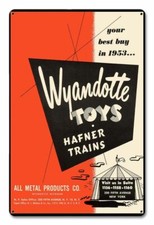 WYANDOTTE TOYS HAFNER TRAINS 18