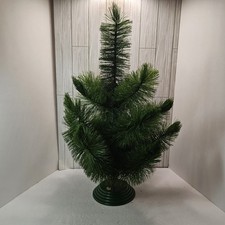 Vintage Artificial Christmas Scotch Pine Bottlebrush Table Tree 26
