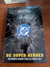 DC COMICS HEROIC VAULT - DC SUPER HEROES - 10 COMIC BOOK SET - SEALED /BRAND NEW picture