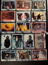 1980 Topps Star Wars Empire Strikes Back 16 Card Han Solo Lot Harrison Ford Leia picture