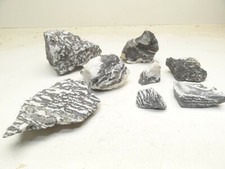 Natural Beautiful Zebra Rock White Tiger Stone Polish Aquarium Tank Aquascaping picture
