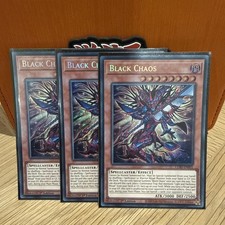 Black Chaos CORI-EN001 Secret Rare 1st Edition Near Mint picture