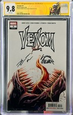 Venom #3 SIGNED by Cates & Stegman CGC SS 9.8 Marvel 2018 1st Knull Full App picture