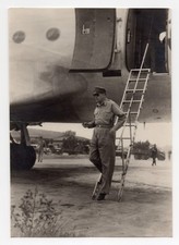 General Douglas MacArthur at Atsugi Airfield, Japan ~ Original ~ Rare picture