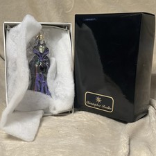 RARE VINTAGE Christopher Radko Maleficent Christmas Ornament in Box, picture