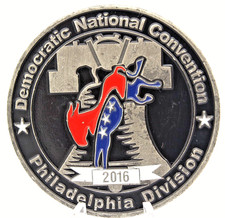 FBI Democratic National Convention 2016 Philadelphia Division Challenge Coin 2