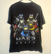 Vintage 2010 Halo Reach Shirt Mens Noble Team Xbox Promo Video Game Tee L picture
