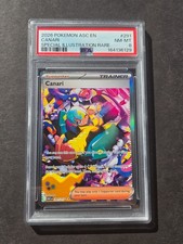 PSA 8 CANARI 291/217 ME: ASCENDED HEROES SPECIAL ILLUSTRATION RARE - NM/MINT picture